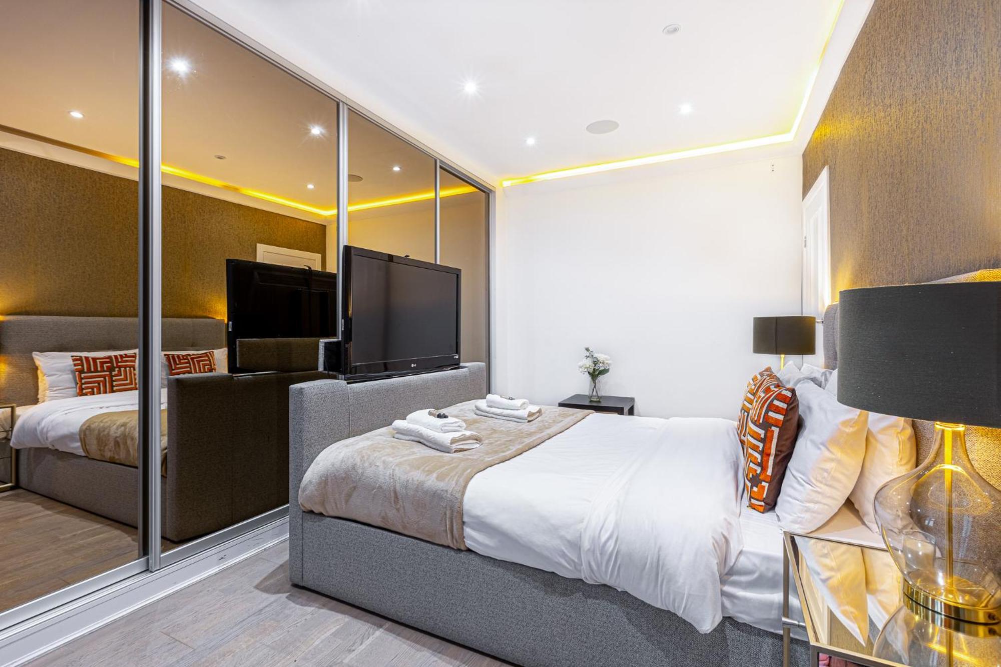 Modern 4 Bdr 3 Bth Apt Minutes From Edgware Road Лондон Экстерьер фото
